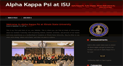 Desktop Screenshot of akpsi.isu-prof.com