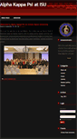 Mobile Screenshot of akpsi.isu-prof.com